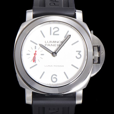 SA급 파네라이 남성용 루미노르 PAM01342 화이트 다이얼 44mm 오토매틱 수동형 무브먼트 PAN4827 xx