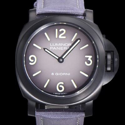 SA급 파네라이 남성용 루미노르 PAM02121 그레이 다이얼 44mm 오토매틱 수동형 무브먼트 PAN4828 xx