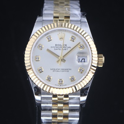 SA급 로렉스 여성용 데이져스트31mm 오토매틱 2836-2 18K옐루골드 메탈줄 실버 다이얼 rol29176 xx