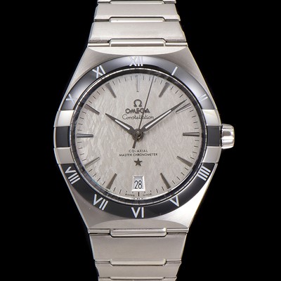 SA급 오메가 남성용 1:1수제공정! 131.30.41.21.99.001 무브UP 컨스틸레이션 코-엑시얼 마스터 오토매틱 Cal.8900타입 41mm  메탈줄 그레이 다이얼 omg20179 xx