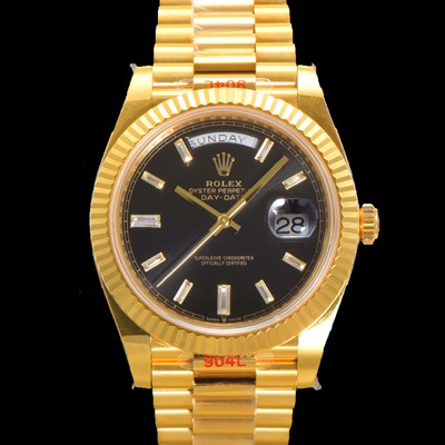 SA급 로렉스 남성용 데이데이트 m228238-0004 18K 옐로우골드 40mm 오토매틱 Cal.3255 타입 블랙 다이얼 rol5301 xx