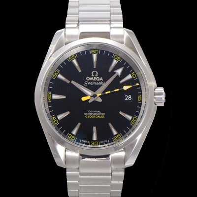 SA급 오메가 남성용 항자성 타임피스 씨마스터 231.10.42.21.01.002 아쿠아테라 150M 마스터 41.5mm 코-액시얼 15,000가우스 크로노미터 블랙 다이얼 오토매틱 무브먼트 omg20220 xx