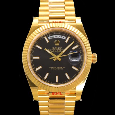 SA급 로렉스 남성용 데이데이트 m228238-0067 18K 옐로우골드 40mm 오토매틱 Cal.3255 타입 블랙 다이얼 rol5302 xx