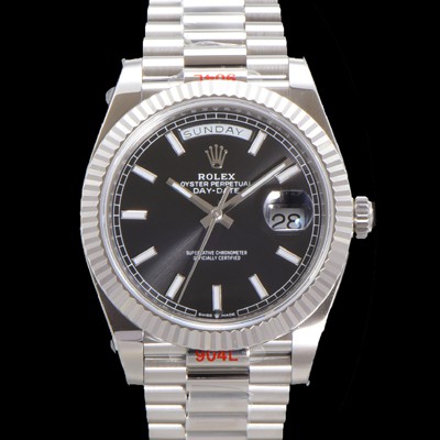 SA급 로렉스 남성용 데이데이트 m228236-0003 40mm 오토매틱 Cal.3255 타입 블랙 다이얼 rol5304 xx