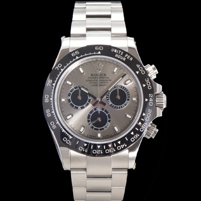 SA급 로렉스 남성용 코스모그래프 데이토나 116519ln-0024 세라믹 베젤 40mm 크로노그래프 7750 오토매틱 무브먼트 그레이 다이얼 rol5317 xx