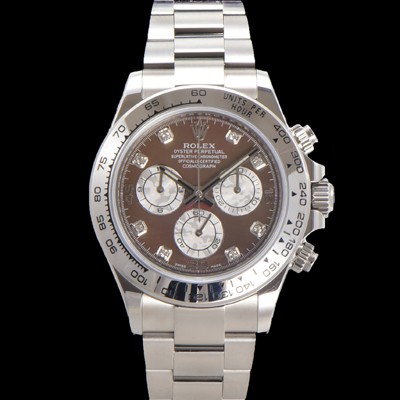 SA급 로렉스 남성용 코스모그래프 데이토나 m116509-0044 40mm 크로노그래프 7750 오토매틱 무브먼트 브라운 마더 오브펄 다이얼 rol5348 xx