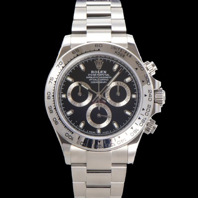 SA급 로렉스 남성용 코스모그래프 데이토나 116520-78590 오이스터 퍼페추얼 40mm 크로노그래프 7750 오토매틱 무브먼트 블랙 다이얼 rol5340 xx