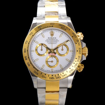 SA급 로렉스 남성용 코스모그래프 데이토나 m126503-0001 18K 옐로우골드 40mm 크로노그래프 7750 오토매틱 무브먼트 화이트 다이얼 rol5333 xx