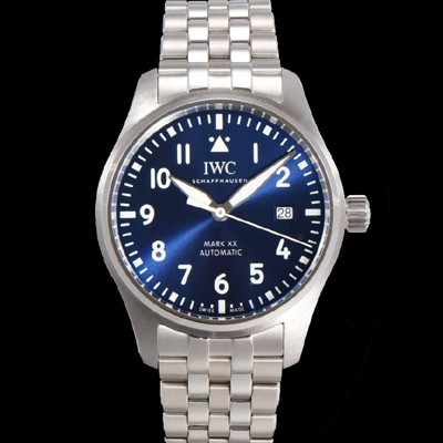 SA급 아이더블유씨 남성용 파일럿 마크XX IW328203 오토매틱 2892타입 블루 다이얼 iwc4080 xx