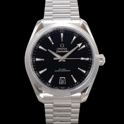 SA급 오메가 남성용 시마스터 220.10.41.21.01.002 아쿠아테라 150M 마스터 크로노미터 41mm 오토매틱 Cal.8900타입 블랙 다이얼 omg0179 xx