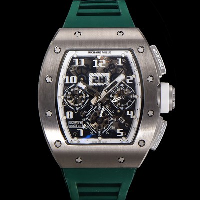 SA급 리차드밀레 남성용 RM11-FM 티타늄 케이스/스텐레스 스틸 베젤 크로노그래프 50mm 오토매틱 무브먼트 스켈레톤 다이얼 ric0251 xx