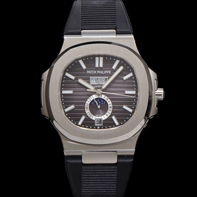 SA급 파텍필립 남성용 노틸러스 5726A-001 오토매틱 Cal.324 타입 40.5mm 우레탄줄 블랙 다이얼 pat2218 xx
