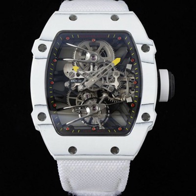 SA급 리차드밀레 남성용 RM27-02 투어빌론 라파엘 나달 47mm 기계식 수동형 무브먼트 스켈레톤 다이얼 ric0274 xx