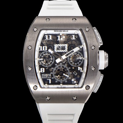 SA급 리차드밀레 남성용 RM11-FM 티타늄 케이스/스텐레스 스틸 베젤 크로노그래프 50mm 오토매틱 무브먼트 스켈레톤 다이얼 ric0247 xx