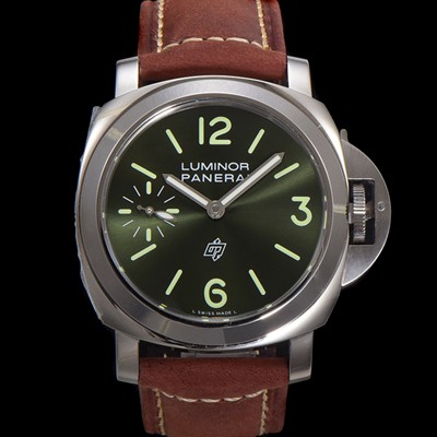 SA급 파네라이 남성용 루미노르 PAM01624 3데이즈 수동형 무브먼트 44mm 그린 다이얼 pan5229 xx