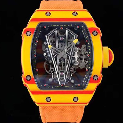 SA급 리차드밀레 남성용 RM27-03 투어빌론 포지드 카본 47mm 투르비용 무브먼트 스켈레톤 다이얼 ric0277 xx
