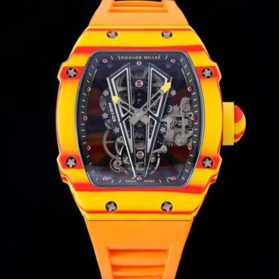 SA급 리차드밀레 남성용 RM27-03 투어빌론 포지드 카본 47mm 투르비용 무브먼트 스켈레톤 다이얼 ric0284 xx