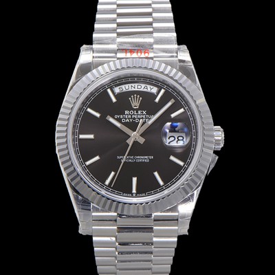 SA급 로렉스 남성용 New 데이데이트 m228239-0004 무게187g 40mm 오토매틱 Cal.2836-2 타입 블랙 다이얼 rol5392 xx