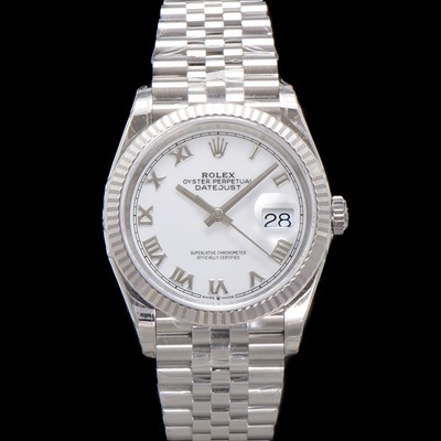 SA급 로렉스 남성용 904L스틸!! 신형 데이저스트 36mm II m126234-0025 오토매틱 Cal.3235 무브먼트 로마인덱스 화이트 다이얼 rol5385 xx