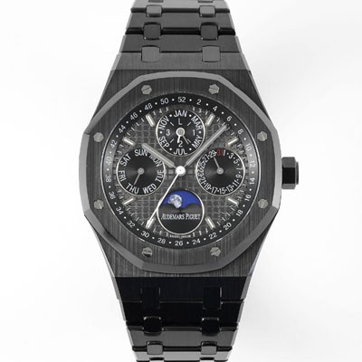 SA급 오데마피게 남성용 로얄오크 26579CE.OO.1225CE.01 퍼페추얼 캘린더 41mm 세라믹 오토매틱 Cal.5134 타입 다크 그레이 다이얼 aud6561 xx