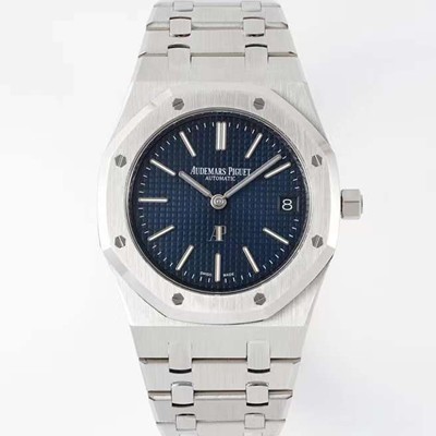 SA급 오데마피게 남성용 하이엔드 로얄오크 16202ST.OO.1240ST.02 엑스트라 씬 39mm 오토매틱 Cal.7121타입 블루 다이얼 aud6568 xx