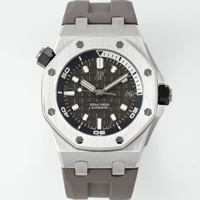 SA급 오데마피게 남성용 하이엔드 로얄오크 오프쇼어 다이버 15720ST.OO.A009CA.01 오토매틱 Cal.4308타입 42mm 그레이 다이얼 aud6577 xx