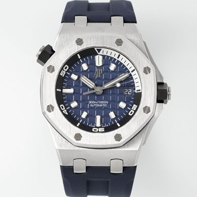 SA급 오데마피게 남성용 하이엔드 로얄오크 오프쇼어 다이버 15720ST.OO.A027CA.01 오토매틱 Cal.4308타입 42mm 블루 다이얼 aud6578 xx