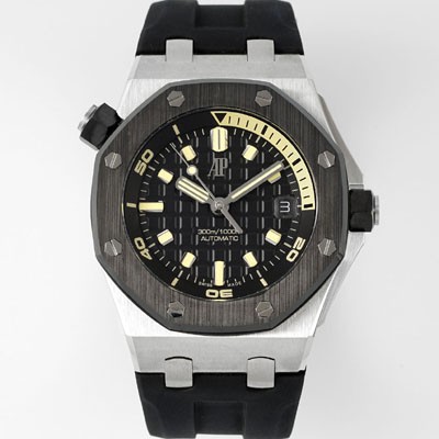 SA급 오데마피게 남성용 하이엔드 로얄오크 오프쇼어 다이버 15720CN.OO.A002CA.01 오토매틱 Cal.4308타입 42mm 블랙 다이얼 aud6579 xx