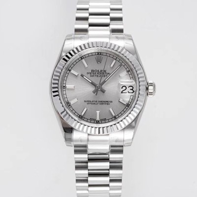 SA급 로렉스 여성용 데이져스트 178274 플루티드 31mm 오이스터 오토매틱 2236타입 실버 다이얼 rol5440 xx