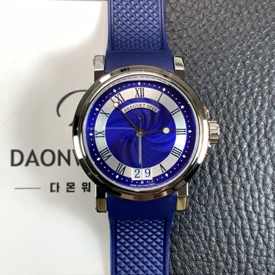 SA급 브레게 남성용 마린 컬렉션 5817ST/Y2/SV0 빅데이트 독특한 