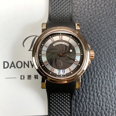 SA급 브레게 남성용 마린 컬렉션 5817BE/Z2/5Z8 빅데이트 독특한 