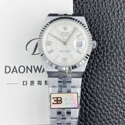 SA급 로렉스 남성용 랜드드웰러 m127234 플랫 주빌리 36mm 오토매틱 Cal.7135타입 화이트 다이얼 rol5636 xx