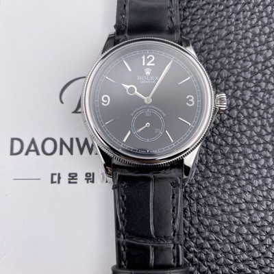 SA급 로렉스남성용 셀리느 1908 퍼페추얼 m52509 39mm 오토매틱 Cal.7140타입 블랙 다이얼 rol5627 xx