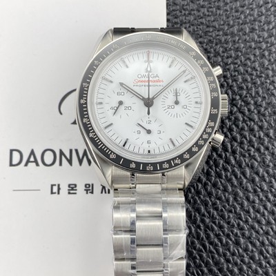 SA급 오메가 남성용 스피드마스터 프로페셔널 310.30.42.50.04.001 문워치 42mm 수동형 Cal.3861타입 화이트 다이얼 omg0260 xx