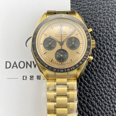 SA급 오메가 남성용 스피드마스터 프로페셔널 310.60.42.50.99.002 문워치 42mm 18K 옐우골드 수동형 Cal.3861타입 샴페인 다이얼 omg0265 xx