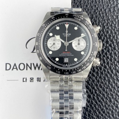 SA급 튜더 남성용 헤리티지 블랙베이 M79360N 크로노그래프 팬더 41mm 오토매틱 7750무브먼트 블랙 다이얼 tud5137 xx