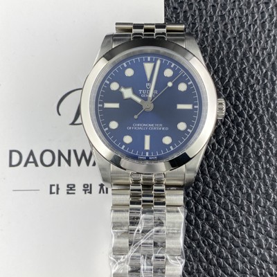 SA급 튜더 남성용 블랙베이 원 M79660 메탈줄 39mm 오토매틱 2824 타입 블루 다이얼 tud5141 xx