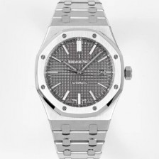 SA급 오데마피게 남성용 하이엔드 로얄오크 15400ST.OO.1220ST.04 오토매틱 Cal.3120타입 41mm 그레이 와플 다이얼 aud6565 xx