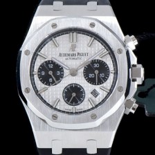 SA급 오데마피게 남성용 로얄오크 데일리워치 강추!! 26331ST.OO.1220ST.03 크로노그래프 화이트 와플 다이얼 신형 ETA 7750B-2 신형 레귤레이터 무브먼트 AUD0202 xx