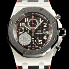 SA급 오데마피게 남성용 NEW 최고급형!!로얄오크 오프쇼어 26470SO.OO.A002CA.01 리미티드 에디션 크로노그래프 블랙 와플 다이얼 오토매틱 무브먼트 AUD0140 xx