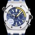 SA급 오데마피게 남성용 로얄오크 오프쇼어 26703ST.OO.A027CA.01 JF사 다이버 업그레이드형!!크로노그래프 블루 3D와플 다이얼 오토매틱 무브먼트 AUD0200 xx