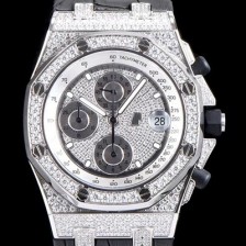 SA급 오데마피게 남성용 로얄오크 오프쇼어 26067BC.ZZ.D002CR.01 크로노그래프 럭셔리다이아 풀페이버 다이아몬드 다이얼 오토매틱 무브먼트 AUD0401 xx