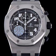 SA급 오데마피게 남성용 로얄오크 오프쇼어 26170ST.OO.D101CR.03 블랙 테마 에디션!!크로노그래프 블랙 와플 다이얼 오토매틱 무브먼트 AUD0210 xx