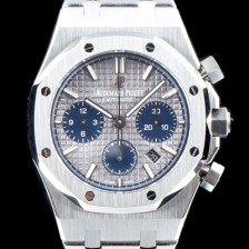 SA급 오데마피게 남성용 신상 업데이트! 로얄오크 오프쇼어 26234SR.ZZ.D202CR.01 크로노그래프 화이트 와플 다이얼 브레이슬릿 오토매틱 무브먼트 AUD0201 xx