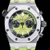 SA급 오데마피게 남성용 로얄오크 오프쇼어 26703ST.OO.A038CA.01 1:1 베스트 에디션 크로노그래프 그린 러버 스트랩 오토매틱 무브먼트 AUD0222 xx