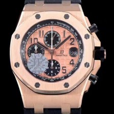 SA급 오데마피게 남성용 로얄오크 오프쇼어 로즈골드 다이얼 오토매틱 무브먼트 AUD0413 xx