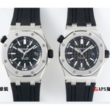 SA급 오데마피게 남성용 로얄오크 오프쇼어 15710ST.OO.A002CA.01 다이버 42mm 오토매틱 Cal. 3120무브먼트 블랙 다이얼 AUD0400 xx