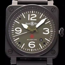 SA급 벨엔로스 남성용 에비에이션 밀리터리 타입 지아이조 오토메틱 그린다이얼 BEL4210 xx