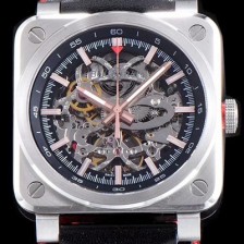 SA급 벨엔로즈 남성용 인스트루먼트BR 03-92 AEROGT 스켈레톤 다이얼 오토매틱 무브먼트 BEL4233 xx