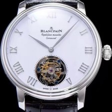 SA급 블랑팡 남성용 투어빌론 42mm 화이트다이얼 BLA42420 xx